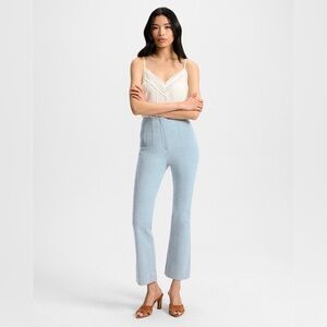 Veronica Beard Hawthorne Denim Pant $448 NEW without tag